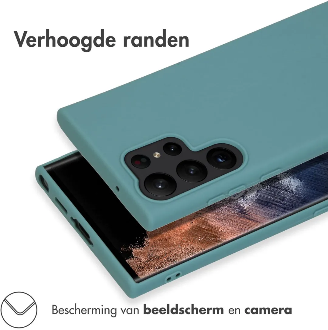 Imoshion Hoesje Samsung Galaxy S23 Ultra - Donkergroen