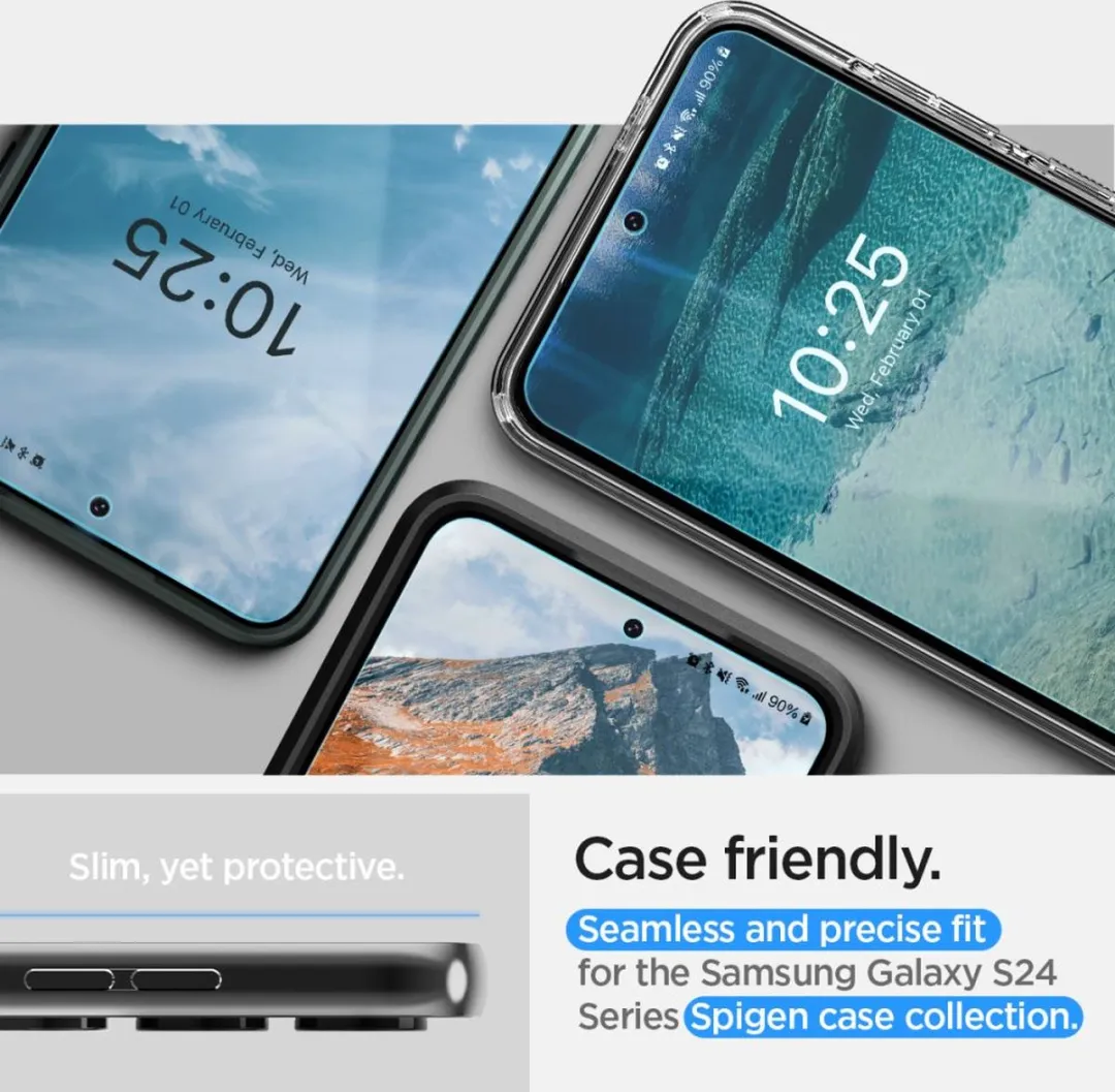 Spigen NeoFlex Screenprotector Samsung Galaxy S24+ - 2 Stuks