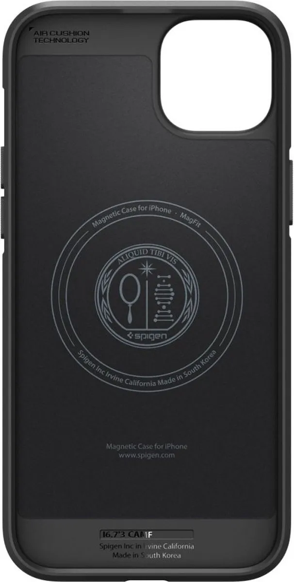 Spigen Core Armor MagFit iPhone 15 Plus Hoesje - Magneet - Zwart - afbeelding 5 van 6