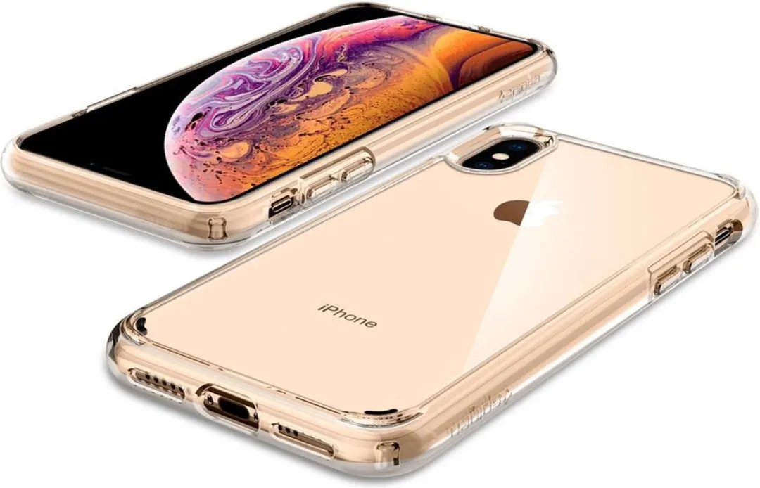Spigen Ultra Hybrid 057CS22127 iPhone XS Hoesje - Transparant - afbeelding 6 van 6