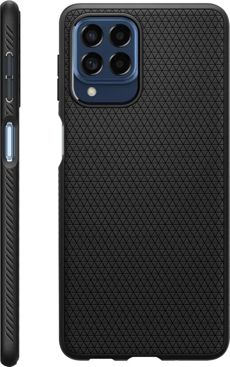 Spigen Liquid Air Hoesje ACS04344 - Samsung Galaxy M53 - Zwart - afbeelding 2 van 6