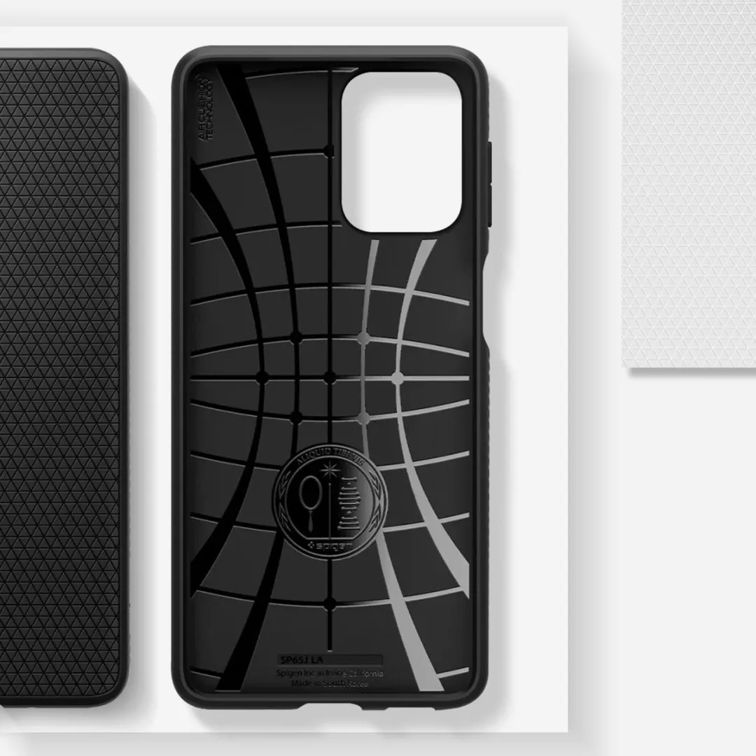 Spigen Liquid Air Hoesje ACS04344 - Samsung Galaxy M53 - Zwart - afbeelding 3 van 6