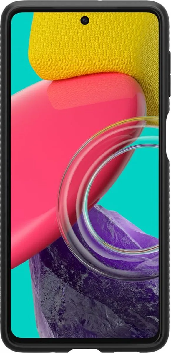 Spigen Liquid Air Hoesje ACS04344 - Samsung Galaxy M53 - Zwart - afbeelding 5 van 6
