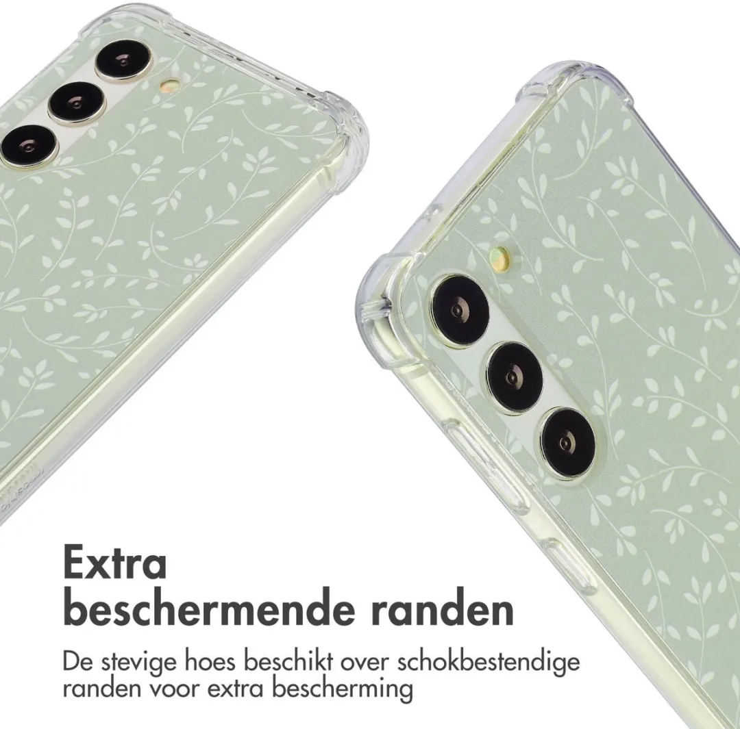 Imoshion Hoesje Samsung Galaxy S23 Smoke Green Flowers - afbeelding 4 van 6