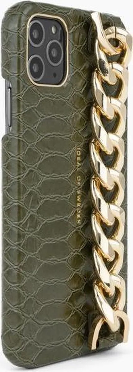 iDeal of Sweden Statement Case Chain Handle iPhone 11 Pro Max/XS Max - Groen - 3 Pasjes - afbeelding 3 van 4