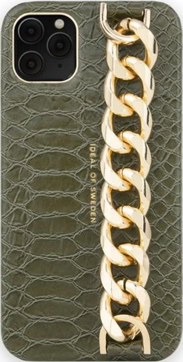 iDeal of Sweden Statement Case Chain Handle iPhone 11 Pro Max/XS Max - Groen - 3 Pasjes - afbeelding 2 van 4