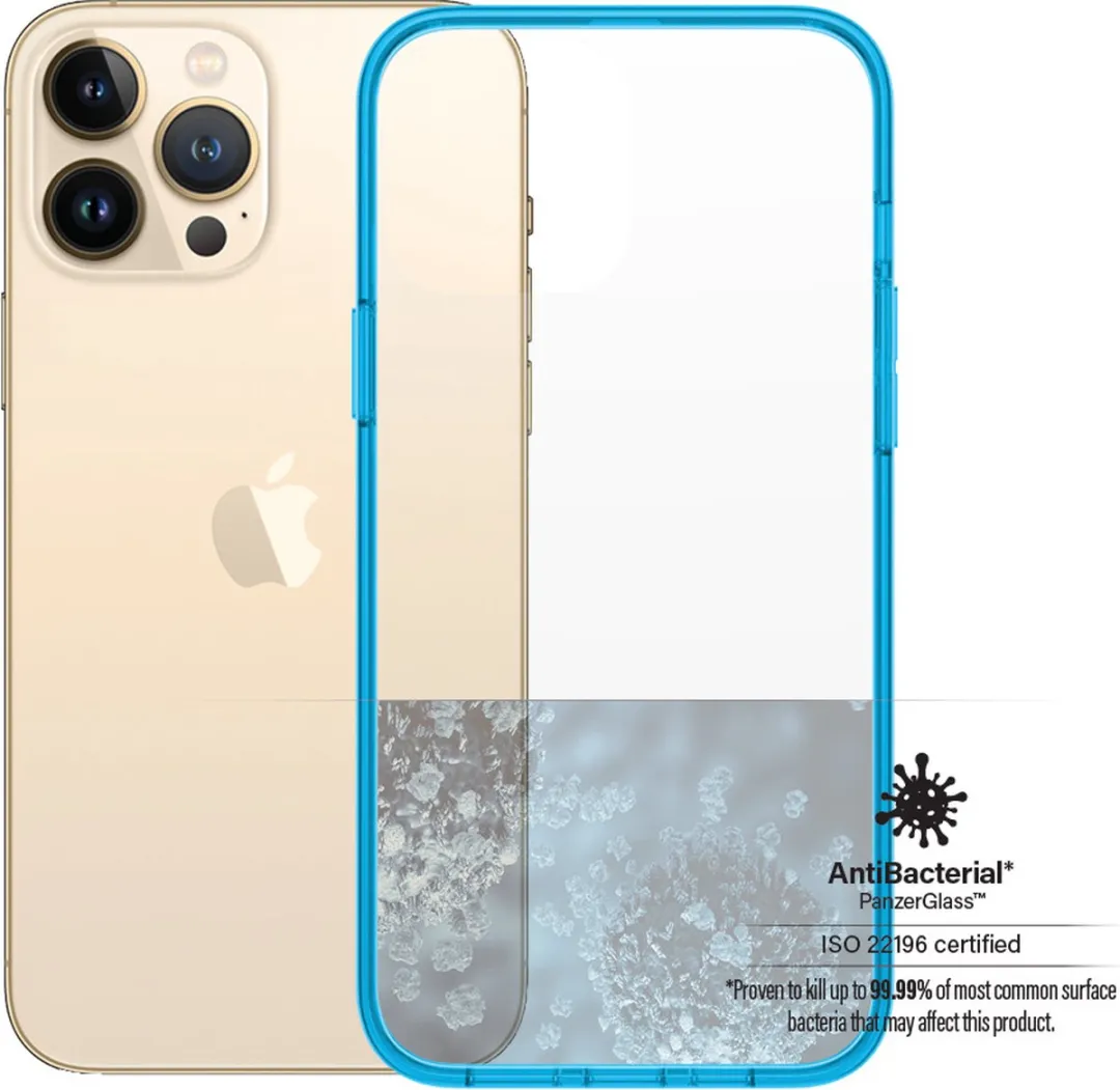 PanzerGlass ClearCaseColor iPhone 13 Pro Max PZ-0341 - Blauw