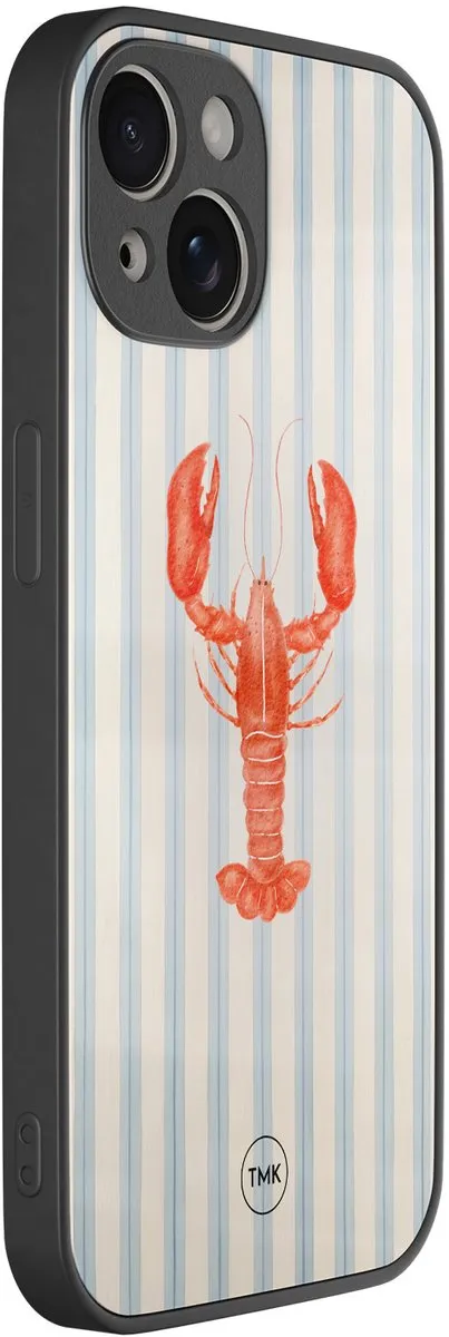 Casevibes iPhone 13 Hoesje Multi - Kreeft Print - TPU Luxe