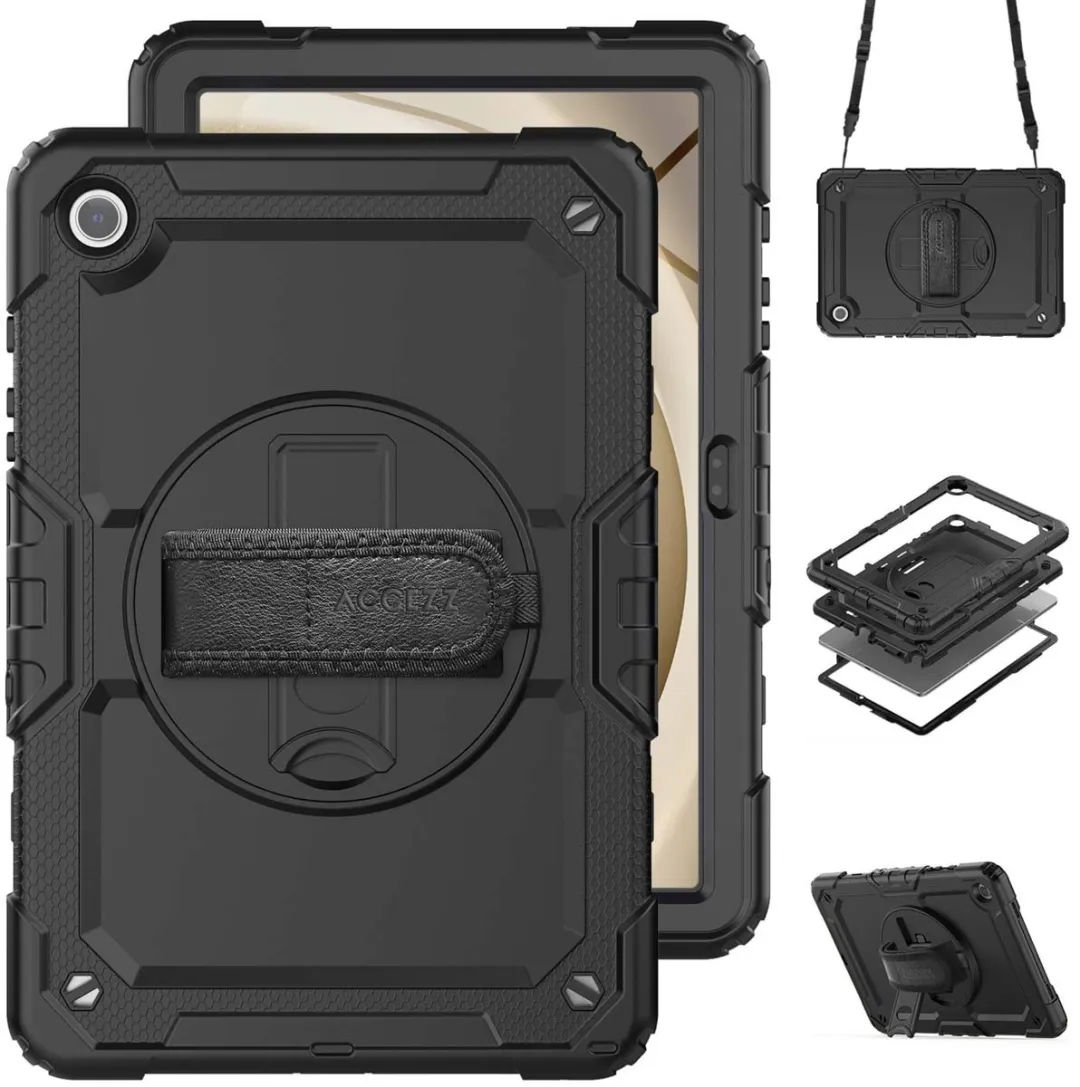 Accezz Tablethoes SH00067726 - Samsung Galaxy Tab A9 Plus - Zwart