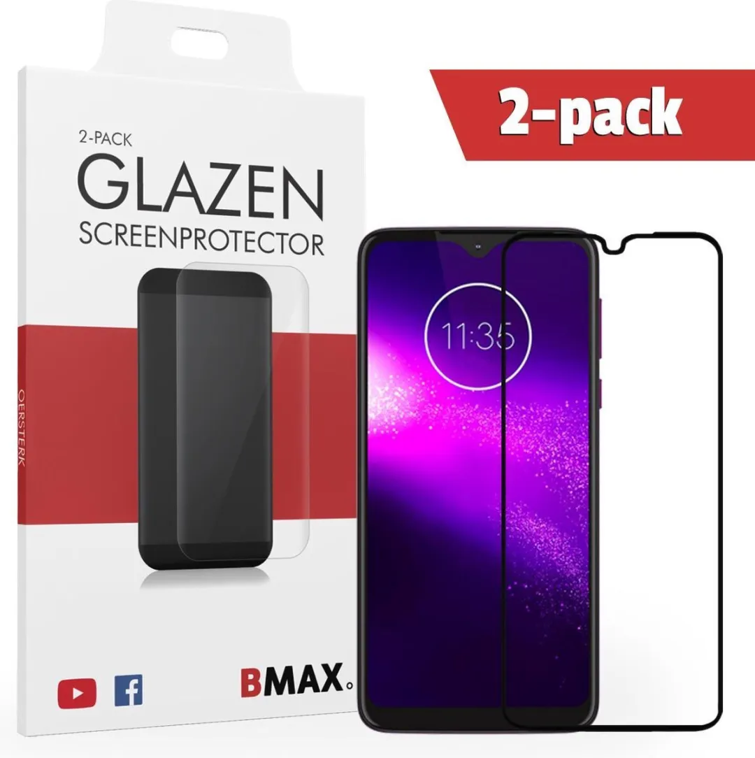BMAX Glas Screenprotector Motorola One Macro