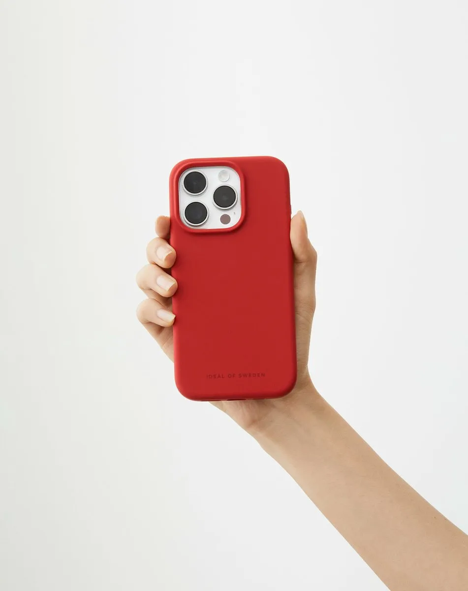 iDeal of Sweden iPhone 15 Pro Max Silicone Case MagSafe - IDSICMS-I2361-83 - Rood