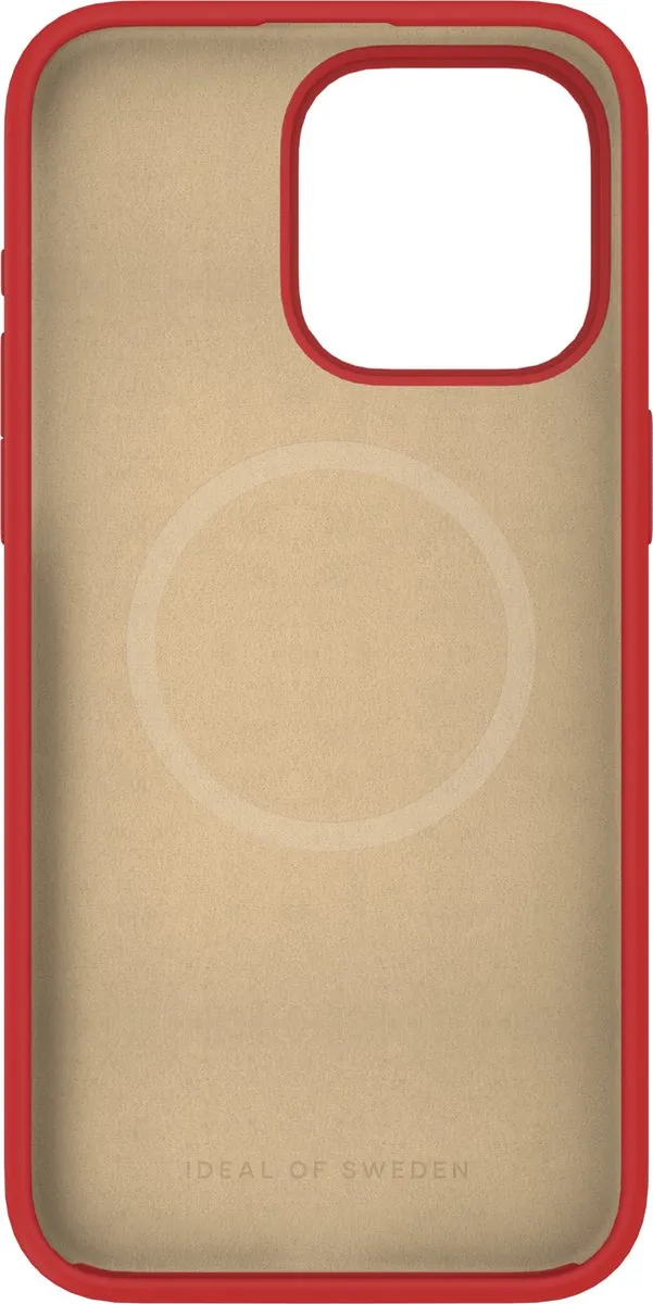 iDeal of Sweden iPhone 15 Pro Max Silicone Case MagSafe - IDSICMS-I2361-83 - Rood