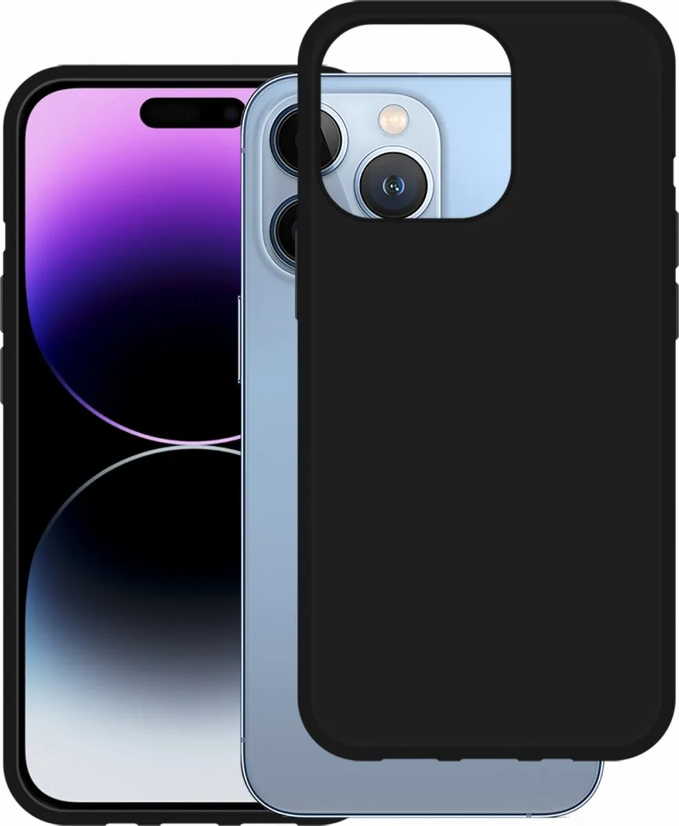 Just in Case Cazy iPhone 14 Pro Max Hoesje - Zwart - 4830794 - afbeelding 6 van 6