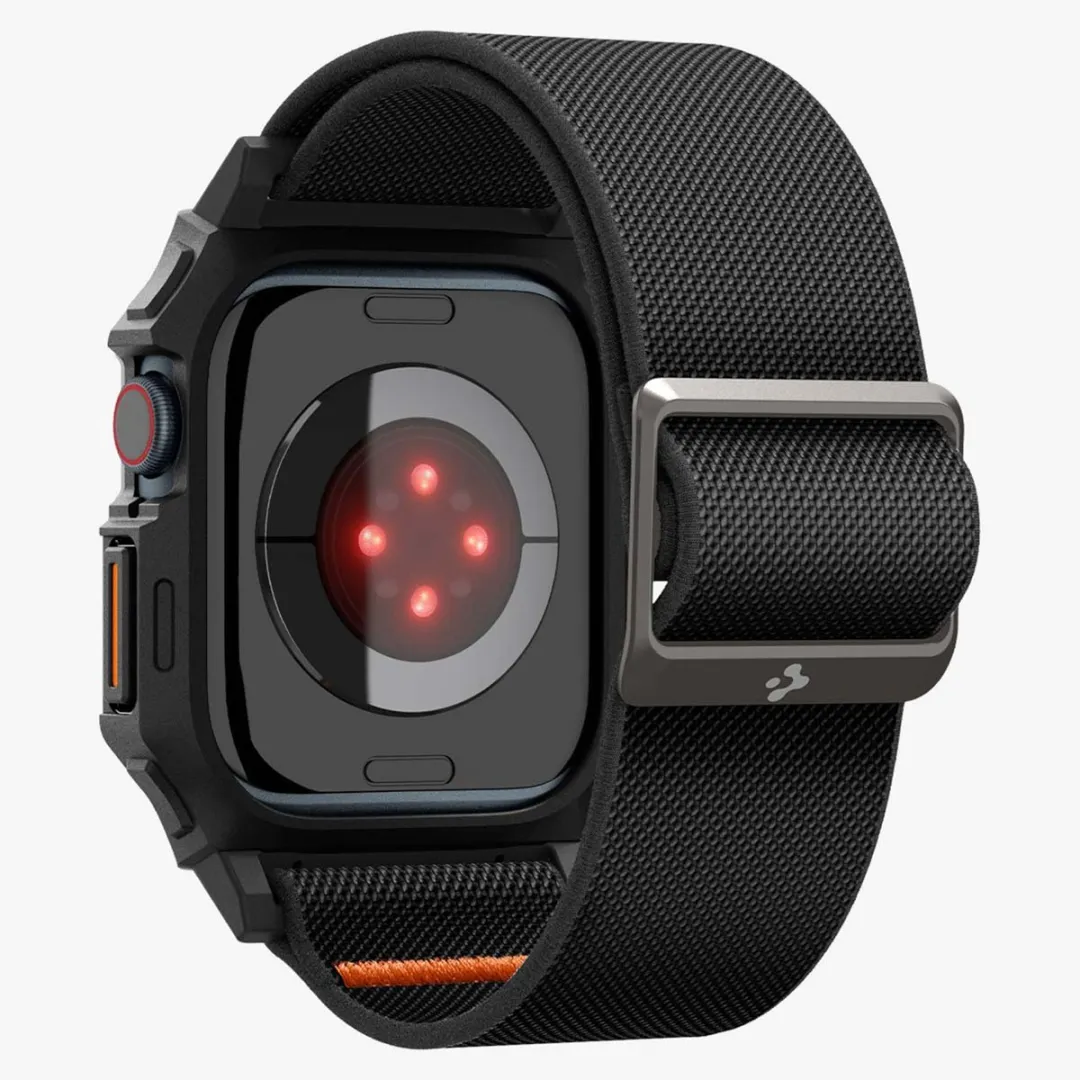 Spigen Lite Fit Pro Case Band Apple Watch 10/11 42mm - Zwart - afbeelding 6 van 6