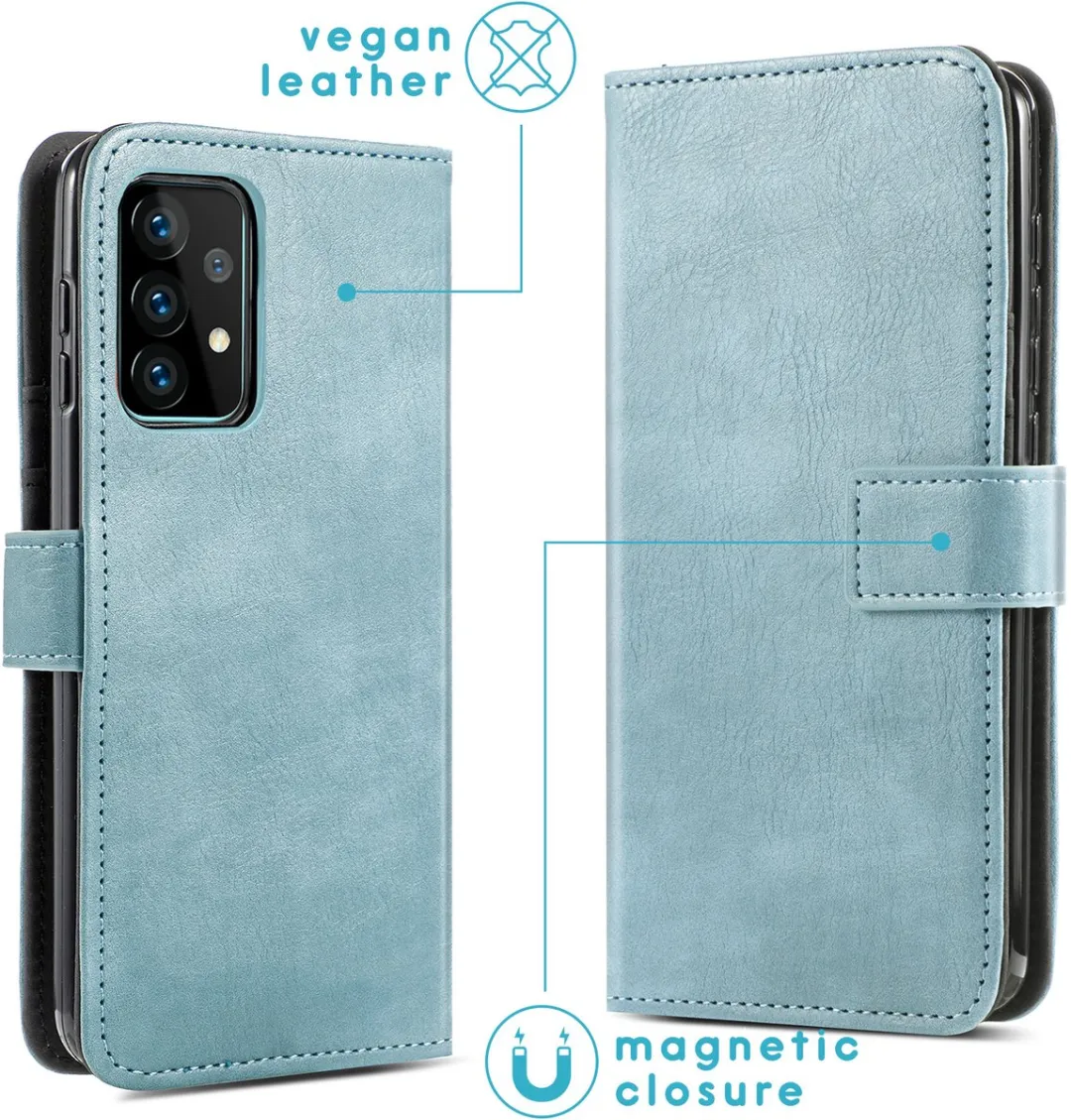Imoshion Hoesje Samsung Galaxy A52 Lichtblauw - 3 Pasjes