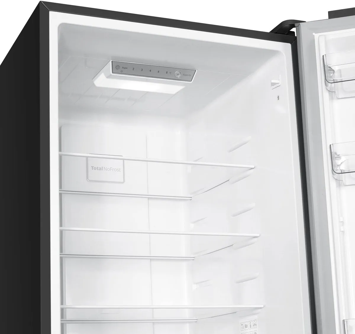 Inventum KV1840B Koel-vriescombinatie 327L - Zwart - afbeelding 6 van 6