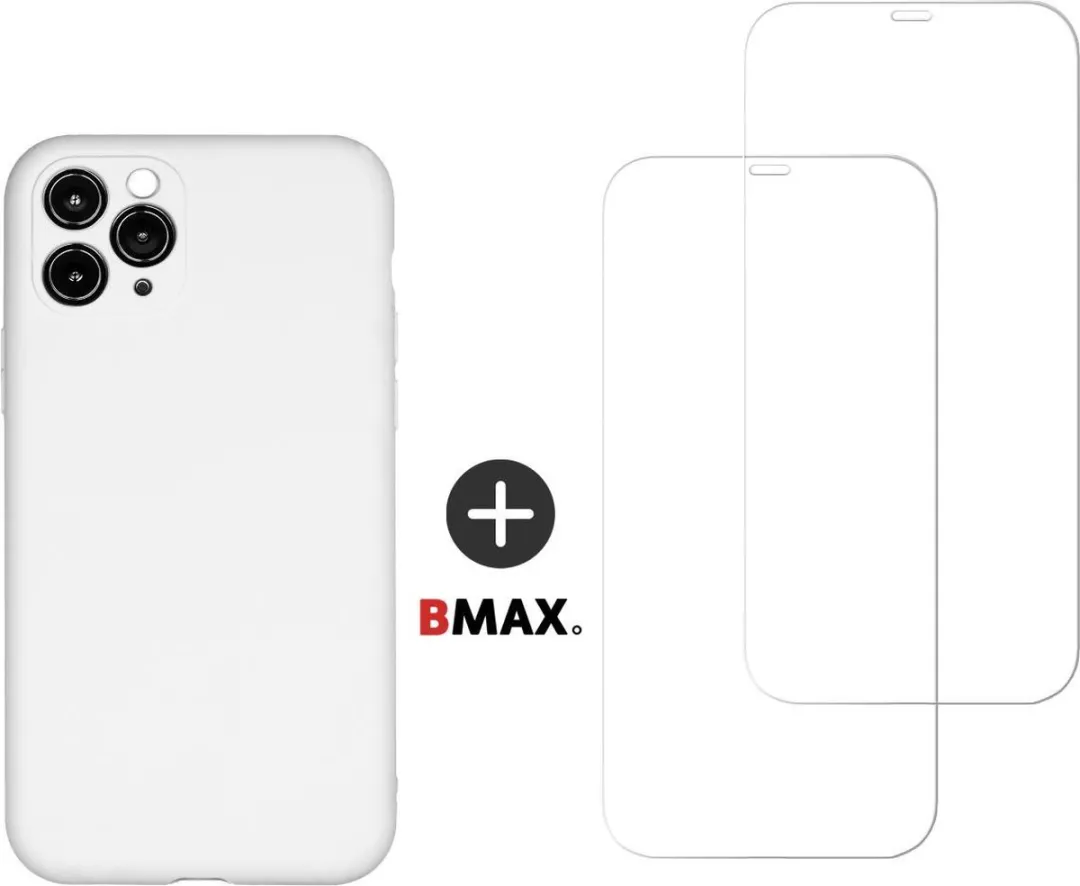 BMAX iPhone 11 Pro Max Telefoonhoesje Wit