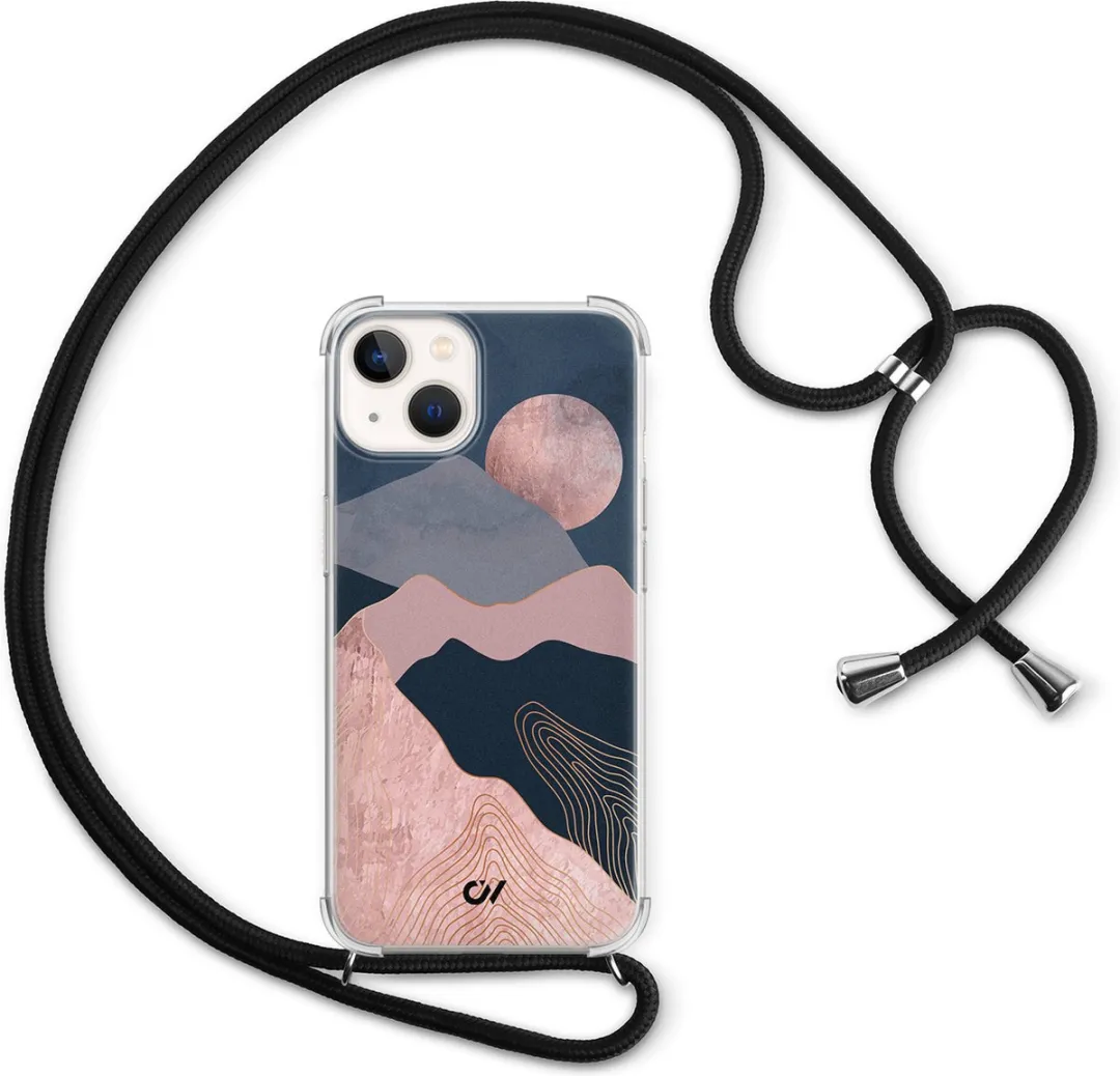 Casevibes Telefoonhoesje iPhone 13 Landscape Roze - C/13/UV/005