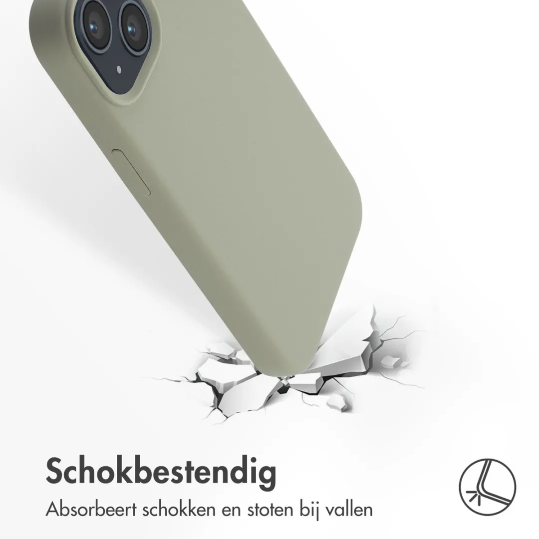 Accezz Hoesje iPhone 14/13 MagSafe Olijfgroen - afbeelding 6 van 6