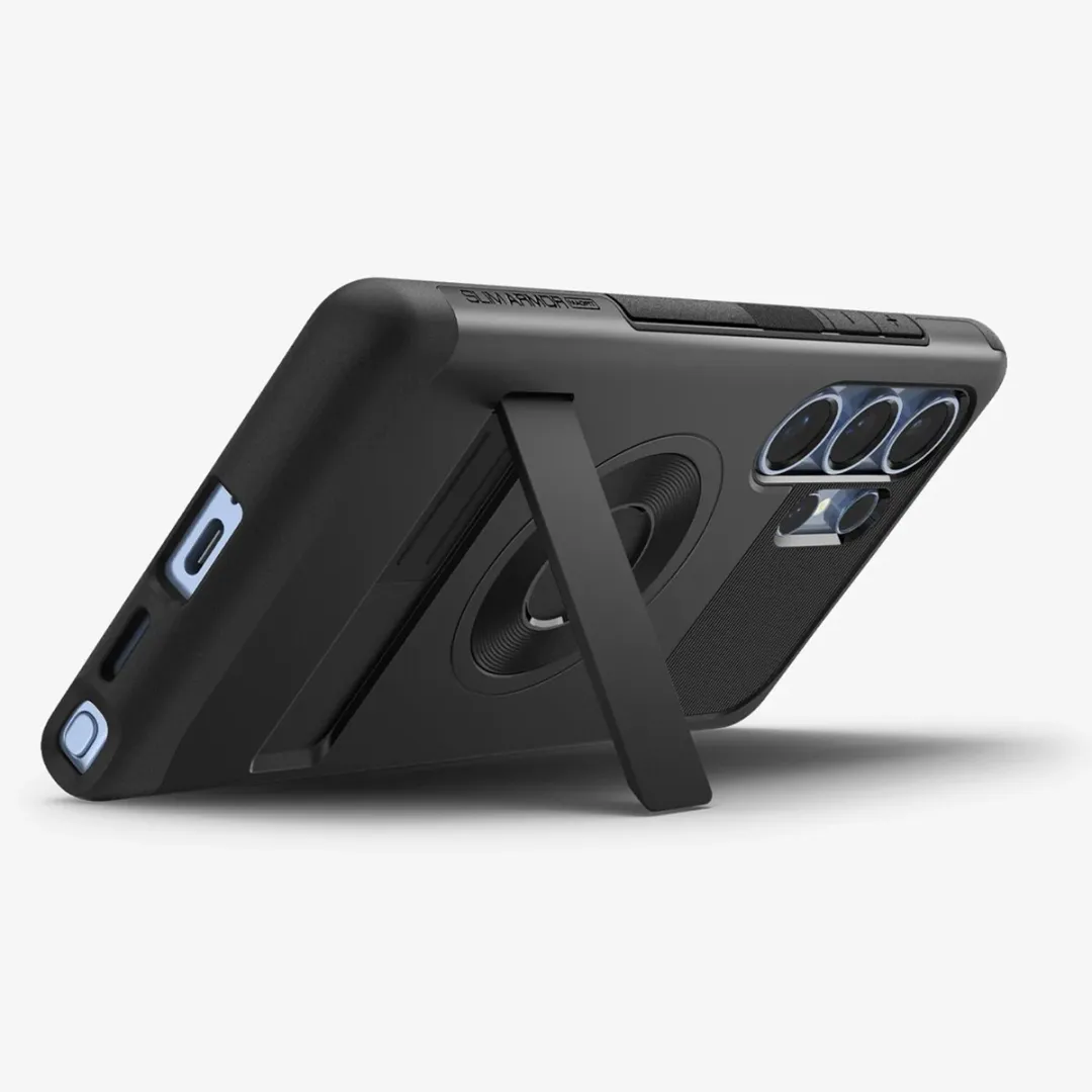 Spigen Slim Armor ACS08909 Backcover - Zwart