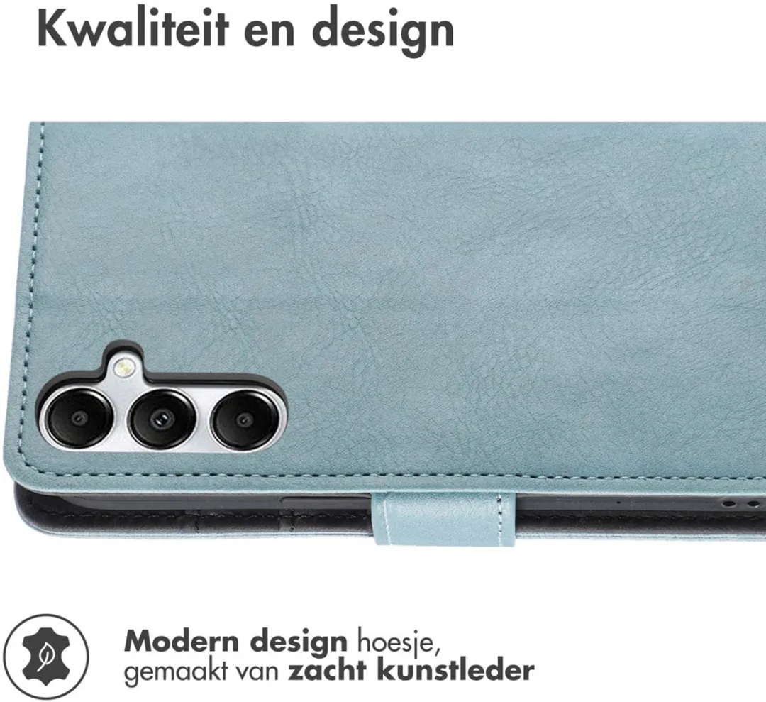 Imoshion Bookcase Hoesje Samsung Galaxy A17 - 3 Pasjes - Lichtblauw