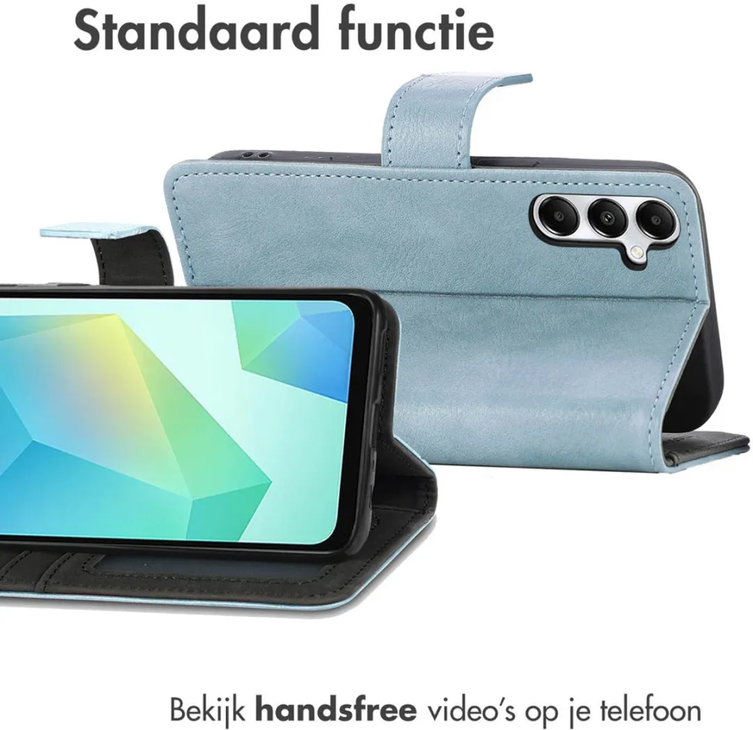 Imoshion Bookcase Hoesje Samsung Galaxy A17 - 3 Pasjes - Lichtblauw