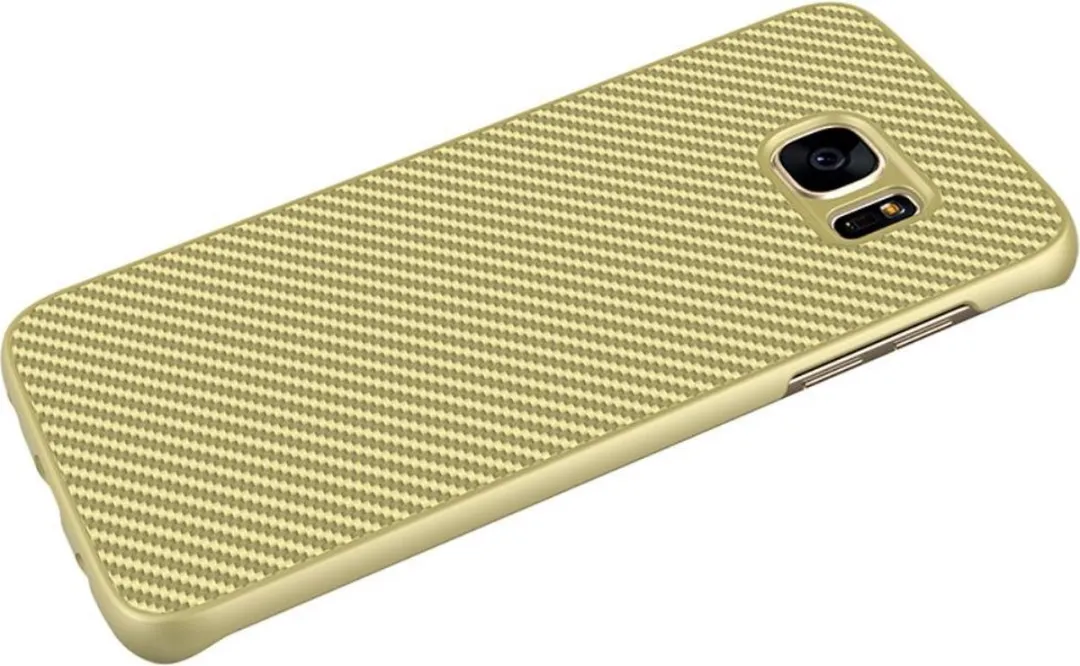 Nillkin Samsung Galaxy S7 Edge Hoesje Carbon Goud - 6902048122666 - afbeelding 5 van 6