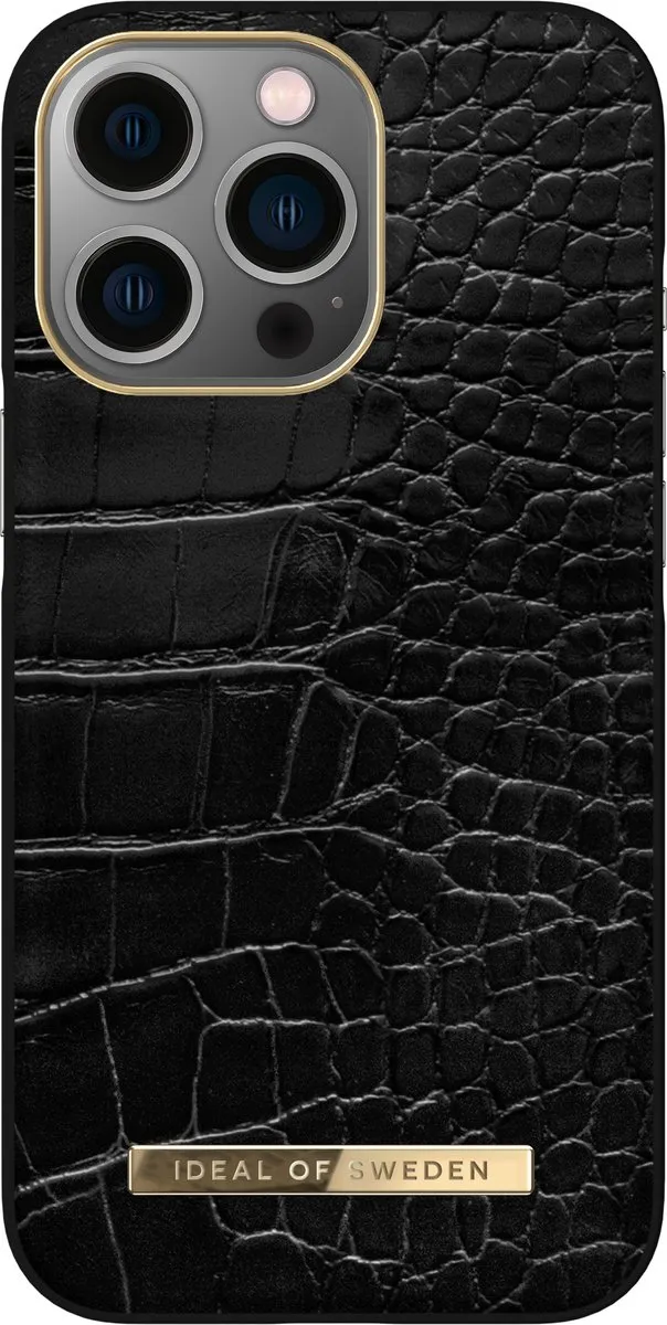 iDeal of Sweden Atelier Case iPhone 13 Pro Neo Noir Croco - IDACSS22-I2161P-236