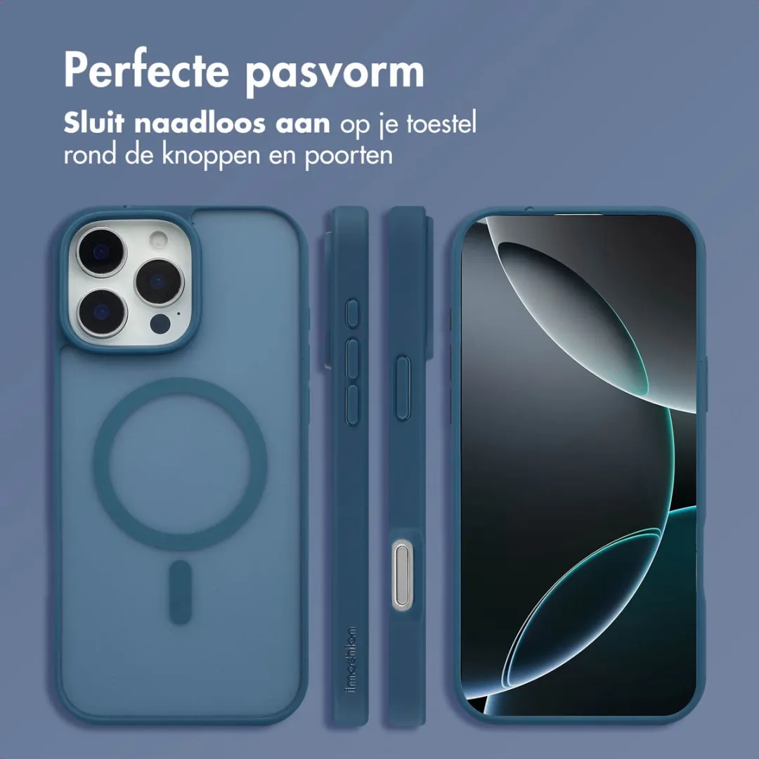 Imoshion Hoesje iPhone 16 Pro MagSafe - Donkerblauw - afbeelding 6 van 6