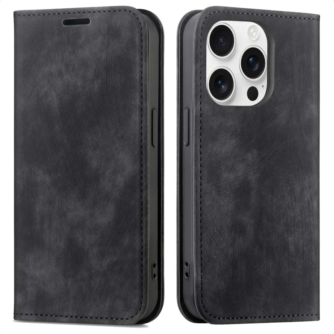 Imoshion Hoesje iPhone 12/12 Pro - 2 Pasjes - Zwart