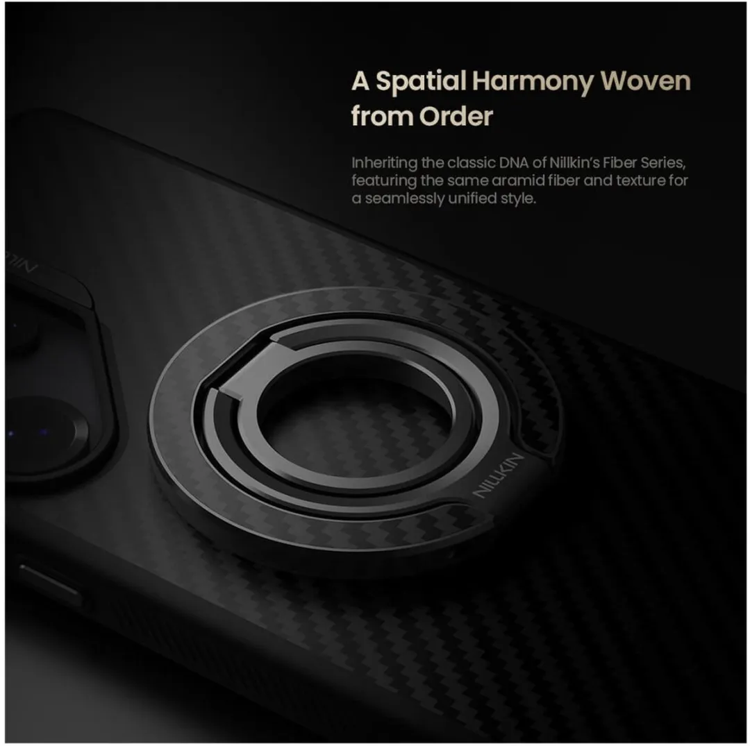 Nillkin FiberSnap Magnetic Ring Stand - Zwart