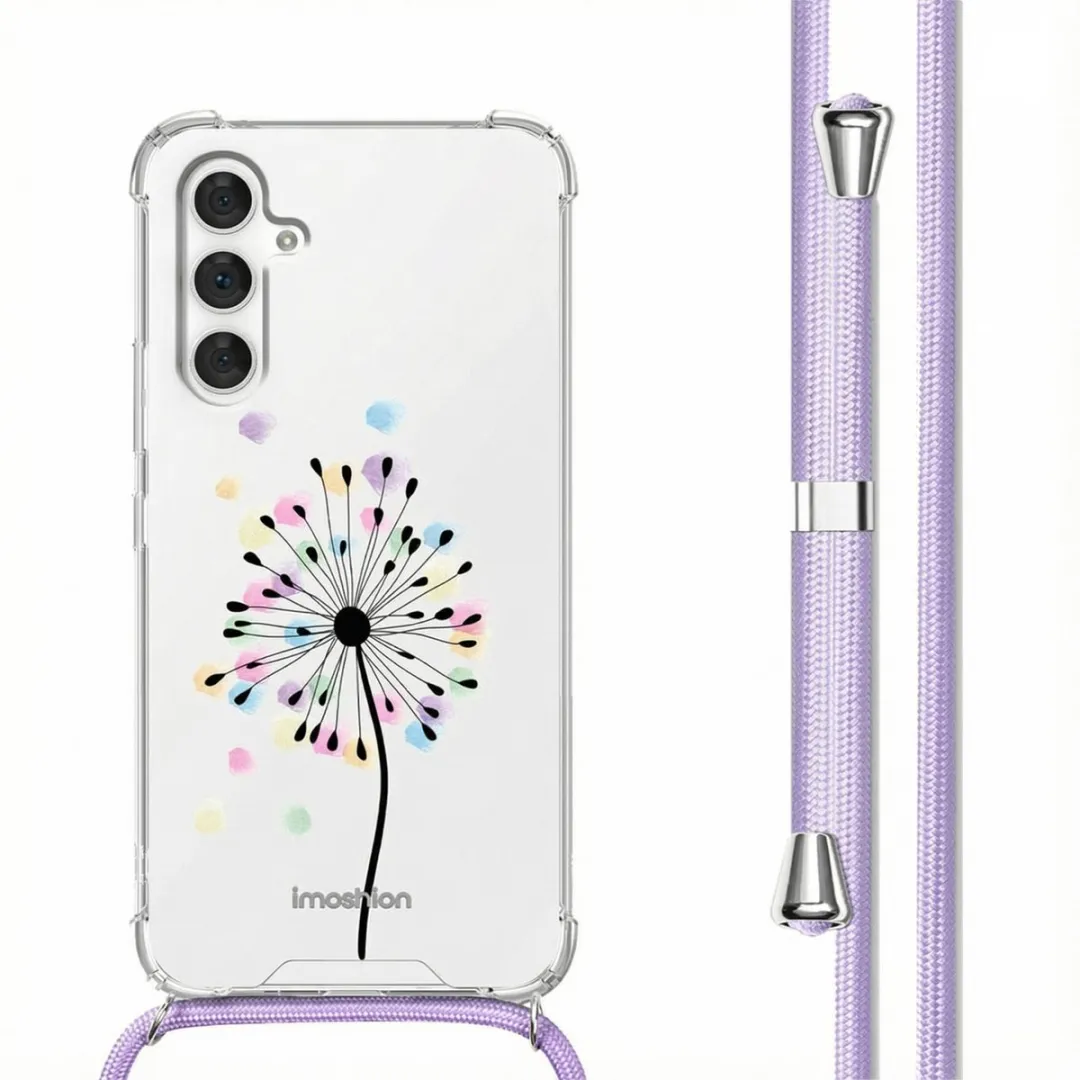 Imoshion Hoesje Samsung Galaxy A54 - Design met Koord - Sandstone Dandelion