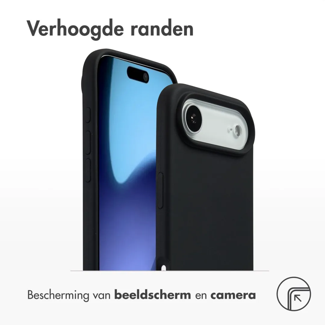 Accezz iPhone 17 Air MagSafe Hoesje - Zwart