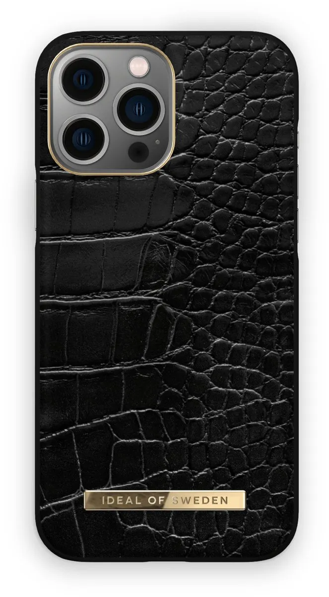 iDeal of Sweden Atelier Case iPhone 13 Pro Max Neo Noir Croco