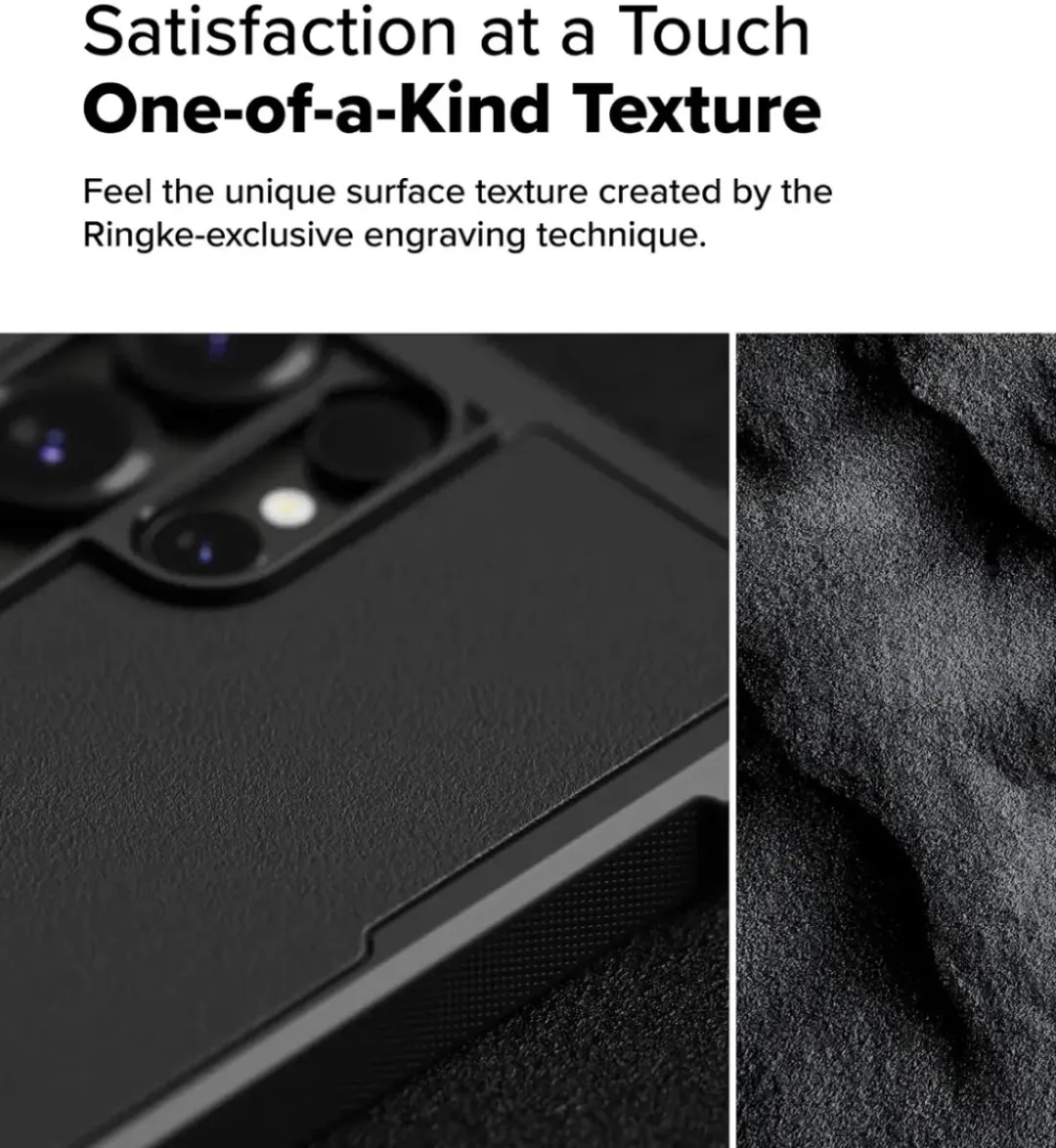 Ringke Rugged Gear Magnetic Hoesje Samsung Galaxy S25 Ultra - MagSafe & Qi2 - Zwart - afbeelding 6 van 6