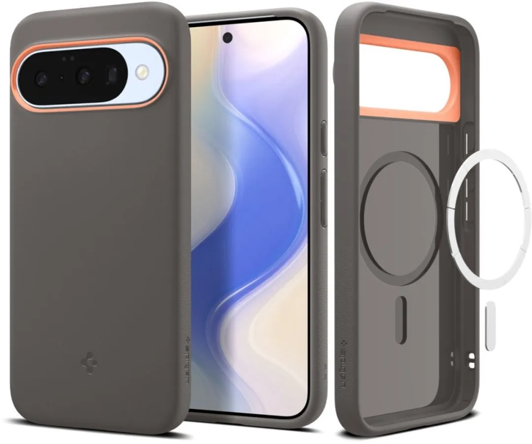 Spigen Nano Pop MagSafe Hoesje - Google Pixel 10/10 Pro - Zwart