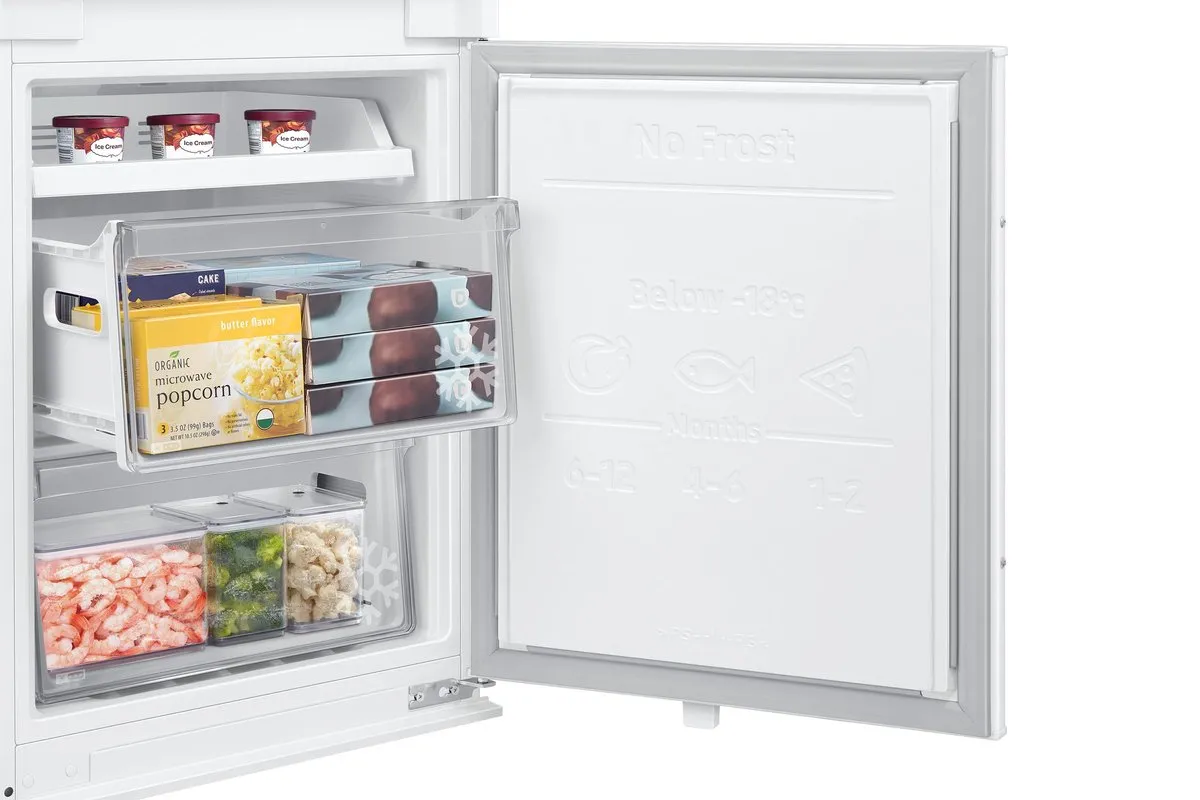 Samsung BRB30705EWW Koel-vriescombinatie 298L - 6 Kg/24h Invriescapaciteit - afbeelding 6 van 6