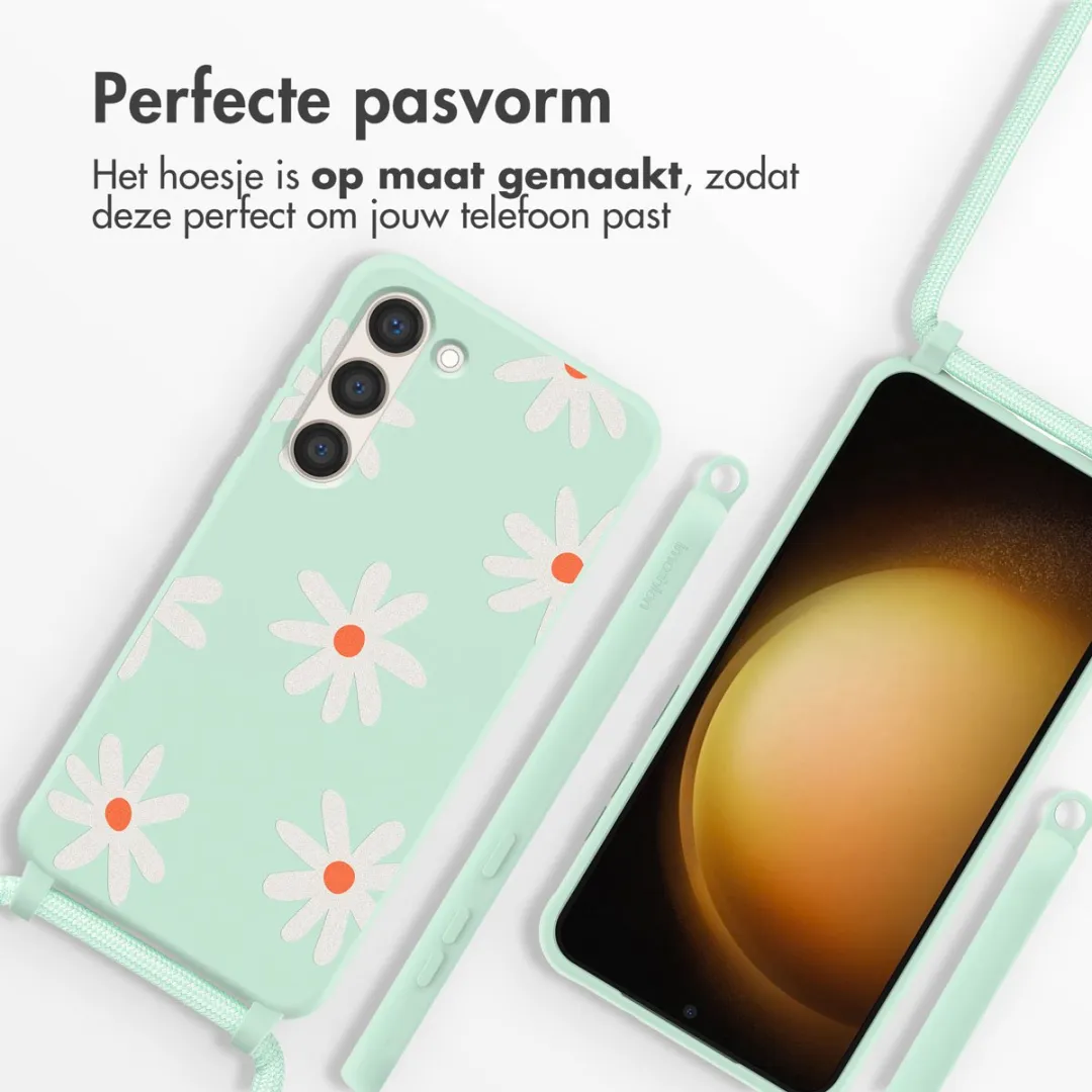 Imoshion Hoesje Samsung Galaxy S23 - Green Flower Distance
