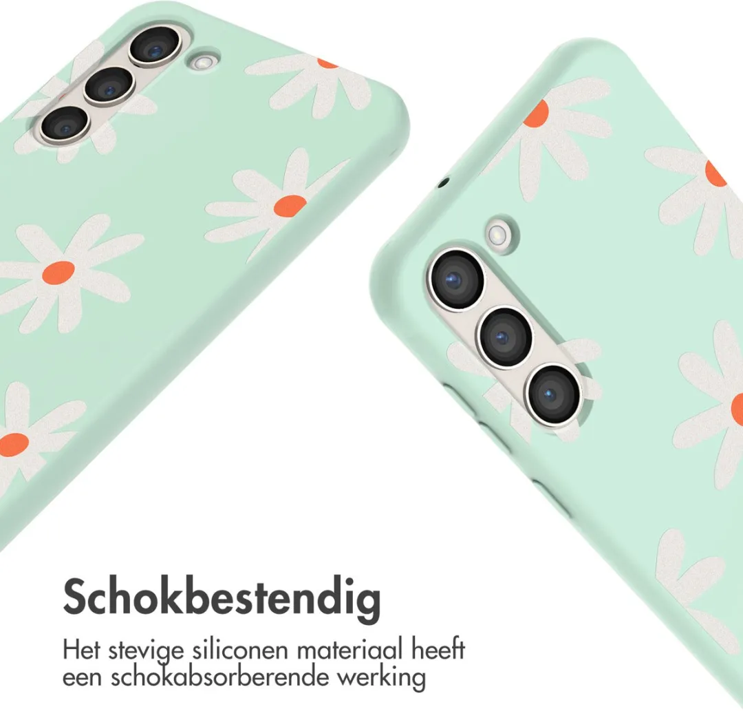 Imoshion Hoesje Samsung Galaxy S23 - Green Flower Distance