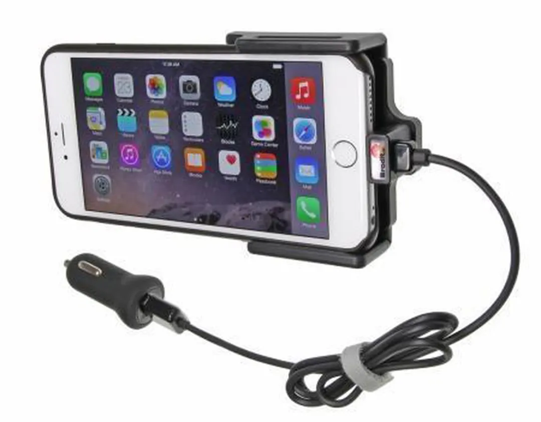 Brodit 521667 iPhone Houder-Lader - Zwart