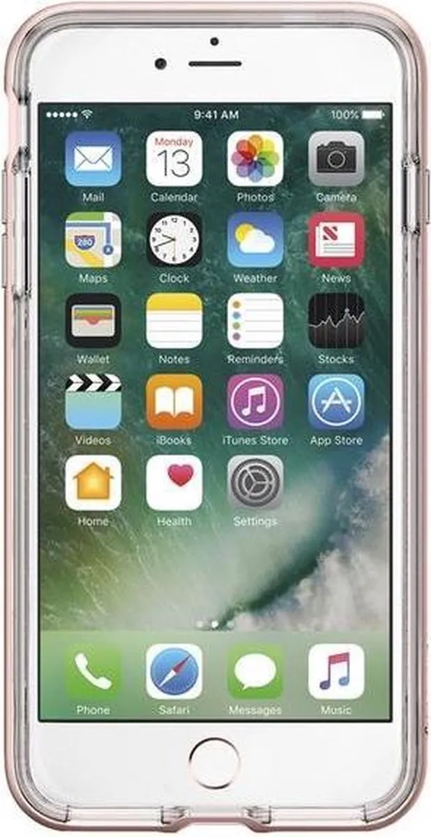 Spigen Crystal Hybrid iPhone 7/8 Plus - Roze Goud - 043CS20510 - afbeelding 6 van 6