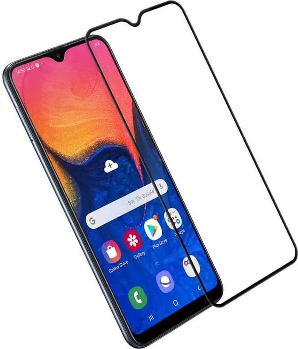 Nillkin Amazing CP+ Tempered Glass Samsung Galaxy A10 - Zwart - afbeelding 2 van 5