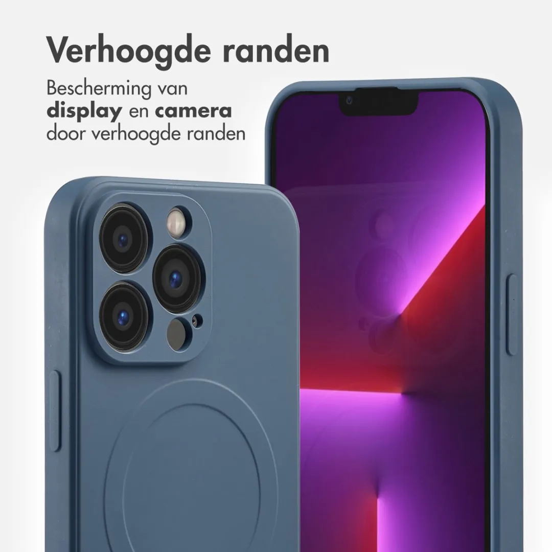 Imoshion Hoesje iPhone 13 Pro - Donkerblauw - MagSafe