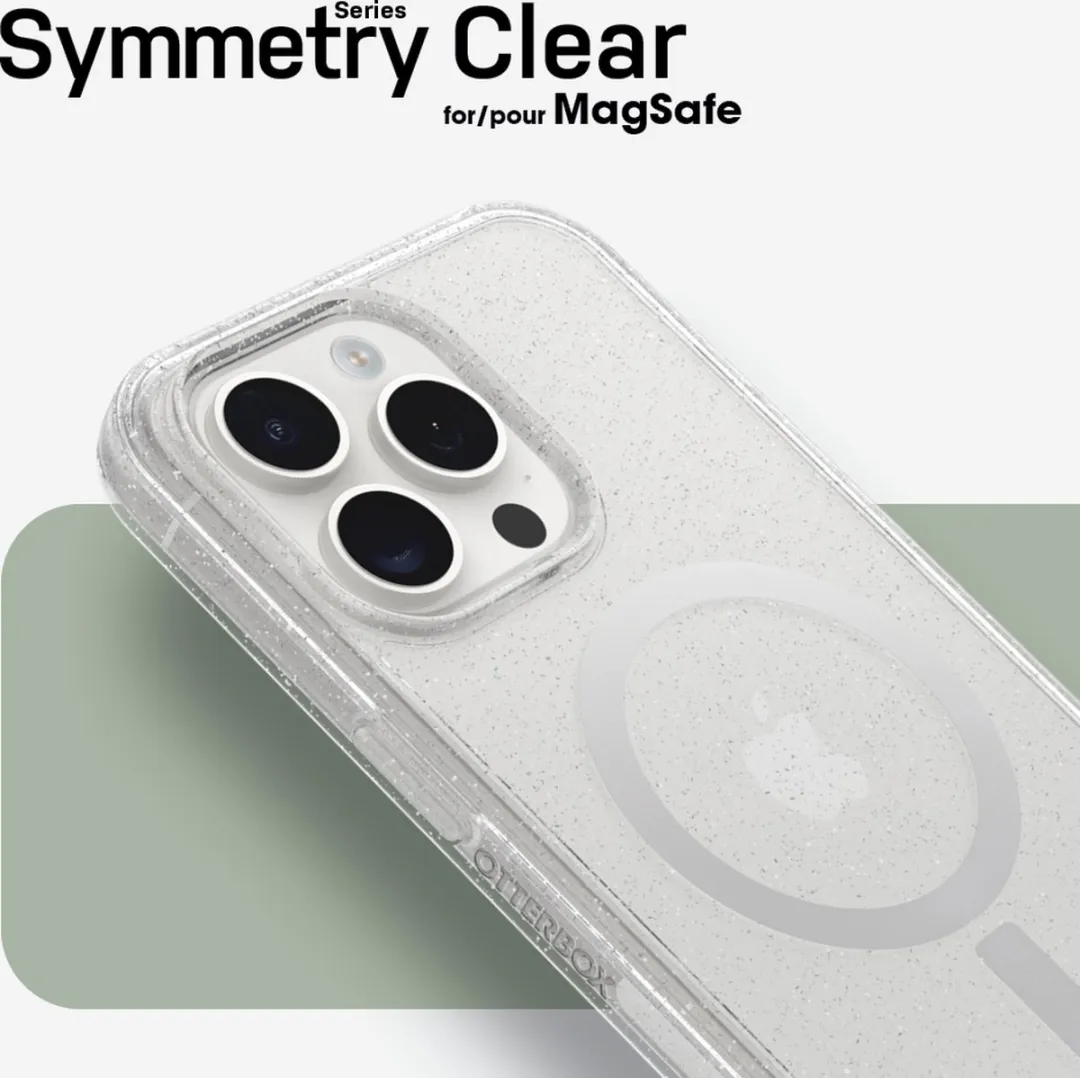 OtterBox Symmetry Clear Mag 77-93089 - iPhone 15 Pro Max Hoesje - Sterrenstof