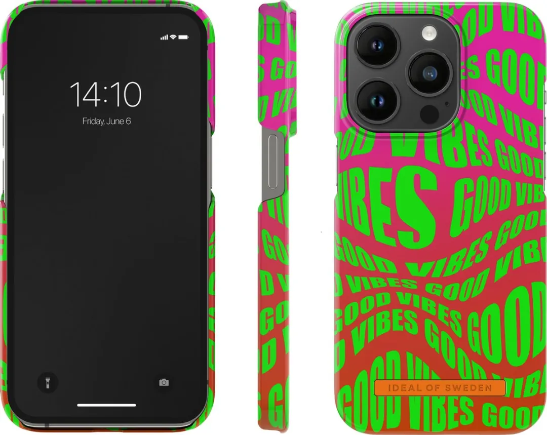 iDeal of Sweden iPhone 14 Pro Hoesje Good Vibes - IDFCSS23-I2261P-468 - afbeelding 2 van 4
