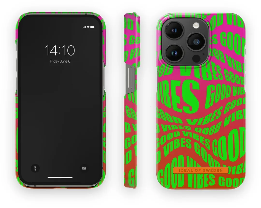 iDeal of Sweden iPhone 14 Pro Hoesje Good Vibes - IDFCSS23-I2261P-468 - afbeelding 3 van 4