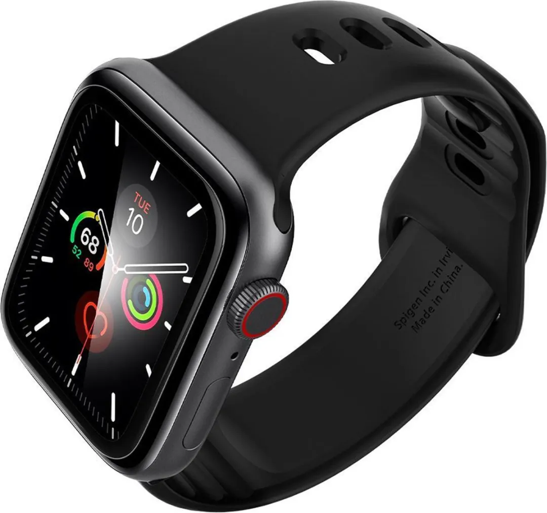 Spigen Proflex EZ Fit Apple Watch 44mm Screenprotector - 2 Stuks - Zwart