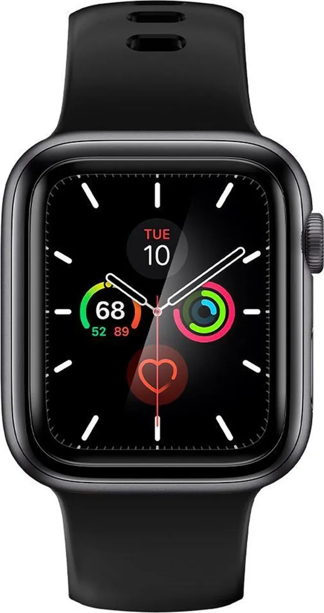 Spigen Proflex EZ Fit Apple Watch 44mm Screenprotector - 2 Stuks - Zwart