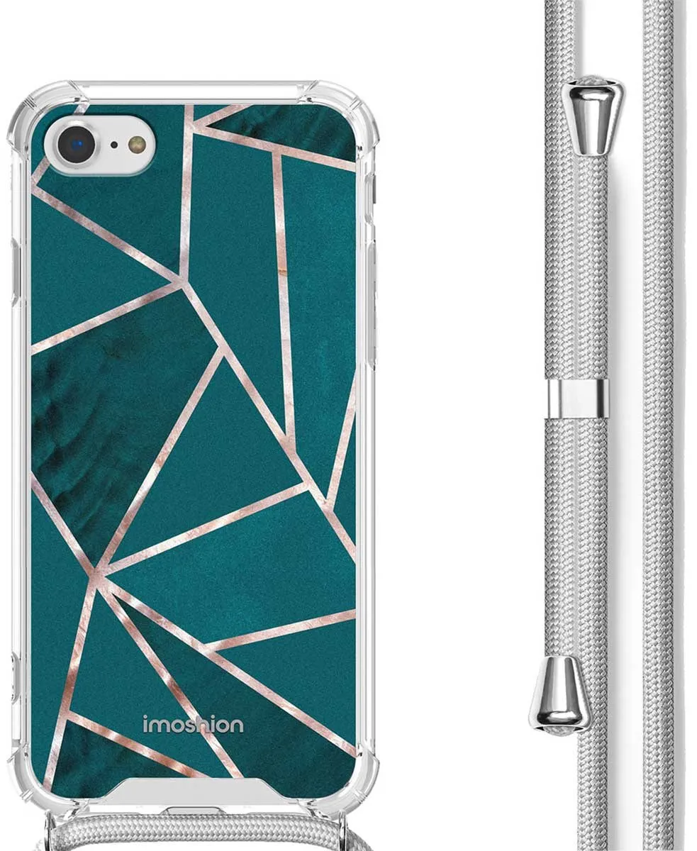 Imoshion Hoesje iPhone SE/8/7 - Petrol Green Graphic