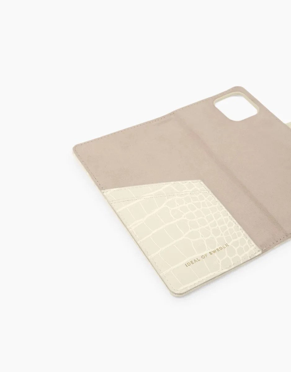 iDeal of Sweden Phone Wallet iPhone 12 Pro Max Beige Croco - IDPWSS22-I2067-398
